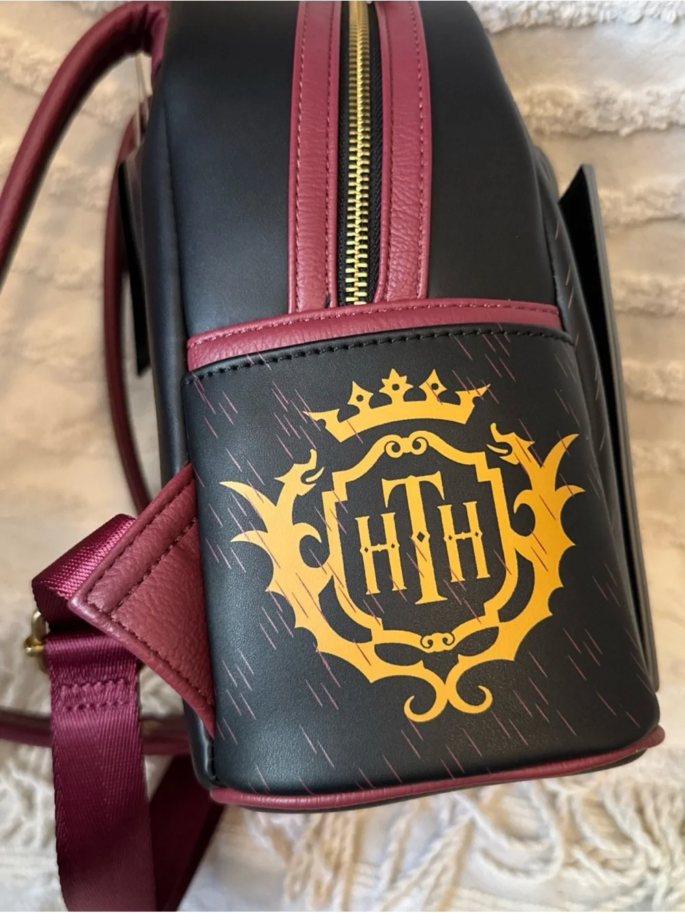 Disney Parks 2026 Loungefly Tower Of Terror Lenticular Backpack Bag NWT